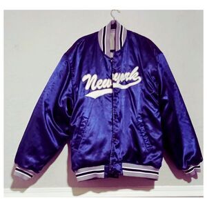 NEW YORK VINTAGE ROYAL BLUE JACKET